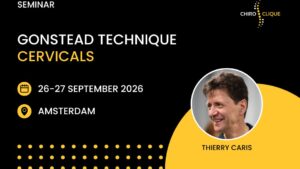 Gonstead Technique: Cervicals | 26-27 September 2026 | Amsterdam